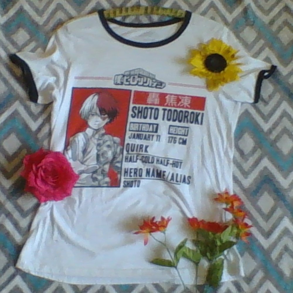 😍Shoto Todoroki Shirt From My Hero Academia